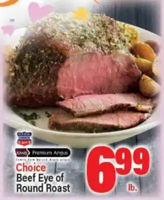 Angelo Caputo's Fresh Market Choice Beef Eye of Round Roast offer