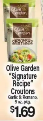 Angelo Caputo's Fresh Market Olive Garden Signature Recipe Croutons offer