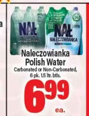 Angelo Caputo's Fresh Market Naleczowianka Polish Water offer