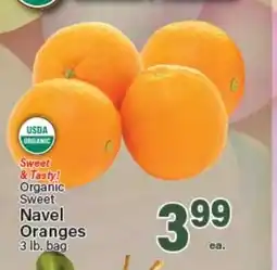 Angelo Caputo's Fresh Market Organic Sweet Navel Oranges offer