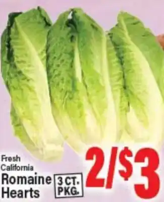 Angelo Caputo's Fresh Market Fresh California Romaine Hearts offer