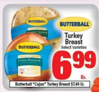 Angelo Caputo's Fresh Market Butterball Cajun Turkey Breast offer