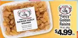Angelo Caputo's Fresh Market Fancy Golden Raisins offer