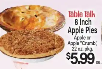Angelo Caputo's Fresh Market Table Talk 8 Inch Apple Pies offer