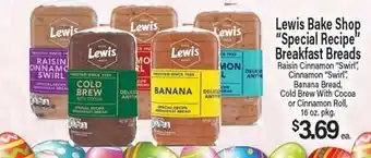 Angelo Caputo's Fresh Market Lewis Bake Shop Special Recipe Breakfast Breads offer