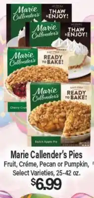 Angelo Caputo's Fresh Market Marie Callender's Pies offer