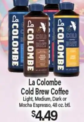 Angelo Caputo's Fresh Market La Colombe Cold Brew Coffee offer