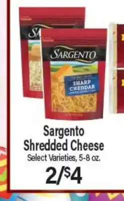 Angelo Caputo's Fresh Market Sargento Shredded Cheese offer