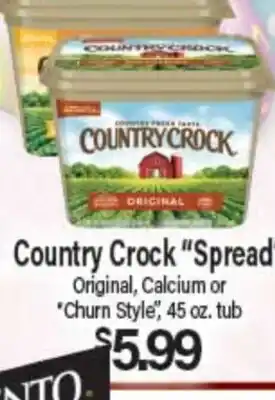 Angelo Caputo's Fresh Market Country Crock Spread offer