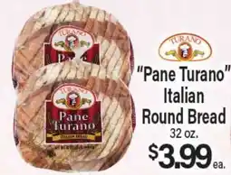 Angelo Caputo's Fresh Market Pane Turano Italian Round Bread offer