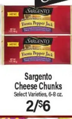 Angelo Caputo's Fresh Market Sargento Cheese Chunks offer