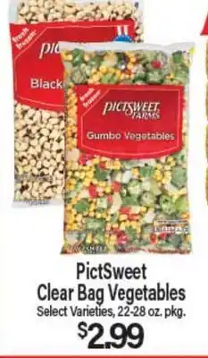 Angelo Caputo's Fresh Market PictSweet Clear Bag Vegetables offer