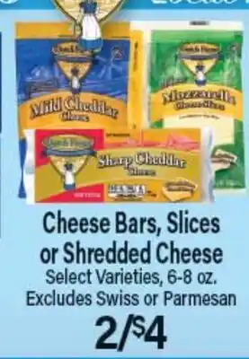 Angelo Caputo's Fresh Market Cheese Bars, Slices or Shredded Cheese offer