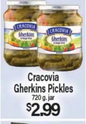Angelo Caputo's Fresh Market Cracovia Gherkins Pickles offer