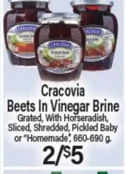 Angelo Caputo's Fresh Market Cracovia Beets In Vinegar Brine offer