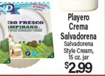 Angelo Caputo's Fresh Market Playero Crema Salvadorena offer