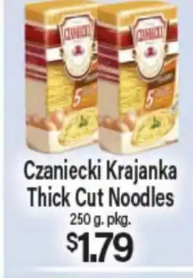 Angelo Caputo's Fresh Market Czaniecki Krajanka Thick Cut Noodles offer