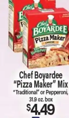 Angelo Caputo's Fresh Market Chef Boyardee Pizza Maker Mix offer