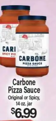 Angelo Caputo's Fresh Market Carbone Pizza Sauce offer