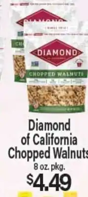 Angelo Caputo's Fresh Market Diamond of California Chopped Walnuts offer