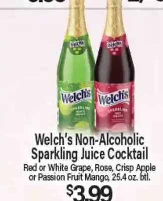 Angelo Caputo's Fresh Market Welch's Non-Alcoholic Sparkling Juice Cocktail offer