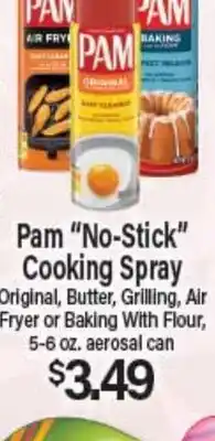 Angelo Caputo's Fresh Market Pam No-Stick Cooking Spray offer