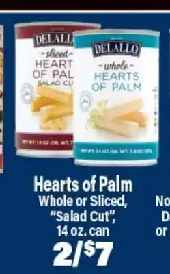Angelo Caputo's Fresh Market Hearts of Palm offer