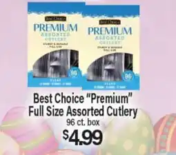 Angelo Caputo's Fresh Market Best Choice Premium Full Size Assorted Cutlery offer