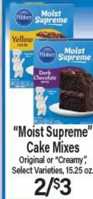 Angelo Caputo's Fresh Market Moist Supreme Cake Mixes offer