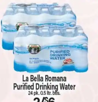Angelo Caputo's Fresh Market La Bella Romana Purified Drinking Water offer