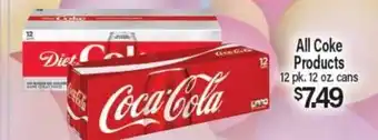 Angelo Caputo's Fresh Market All Coke Products offer