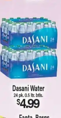 Angelo Caputo's Fresh Market Dasani Water offer