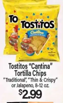 Angelo Caputo's Fresh Market Tostitos Cantina Tortilla Chips offer