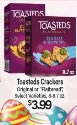 Angelo Caputo's Fresh Market Toasteds Crackers offer