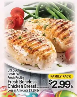 Angelo Caputo's Fresh Market Fresh Boneless Chicken Breast offer