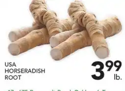 Pete's Fresh Market USA HORSERADISH ROOT offer