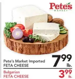 Pete's Fresh Market Pete's Market Imported FETA CHEESE offer
