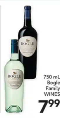 Pete's Fresh Market 750 mL Bogle Family WINES offer