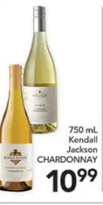 Pete's Fresh Market 750 mL Kendall Jackson CHARDONNAY offer