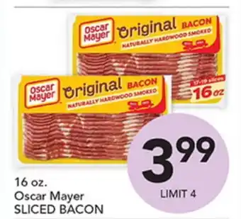Pete's Fresh Market 16 oz. Oscar Mayer SLICED BACON offer