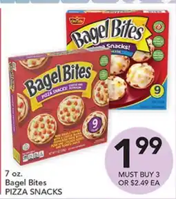 Pete's Fresh Market 7 oz. Bagel Bites PIZZA SNACKS offer