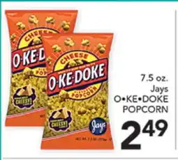 Pete's Fresh Market Jays O-KE-DOK POPCORN offer