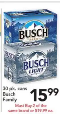 Pete's Fresh Market Busch Family offer