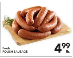 Pete's Fresh Market Fresh POLISH SAUSAGE offer