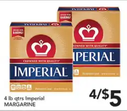 Pete's Fresh Market 4 lb qtrs Imperial MARGARINE offer