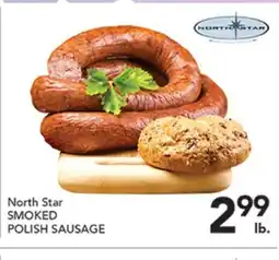 Pete's Fresh Market North Star SMOKED POLISH SAUSAGE offer