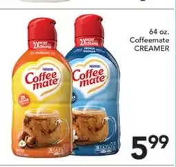 Pete's Fresh Market Nestle Coffee mate offer