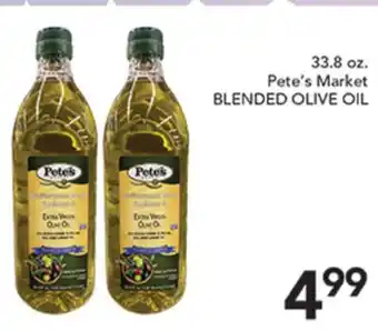 Pete's Fresh Market Pete's Market BLENDED OLIVE OIL offer