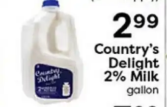 Rich's Fresh Market Country's Delight 2% Milk offer