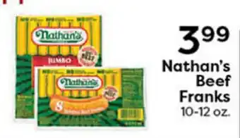 Rich's Fresh Market Nathan's Beef Franks offer